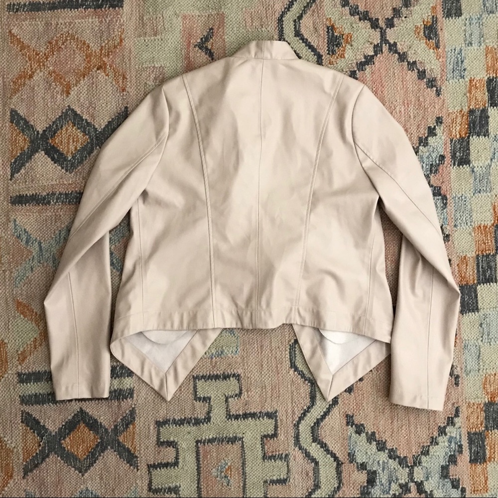 BB Dakota Ariana Pink Vegan Leather Jacket Medium - Picture 5 of 5